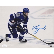 Nikita Kucherov signed 8 x 10 photo JSA Authenticated